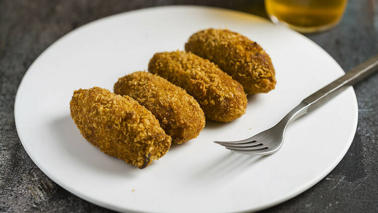 Las croqueta de pollo del Buen Gusto 