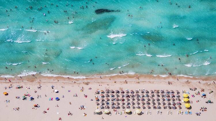 Take a dip in the Ilica public beach