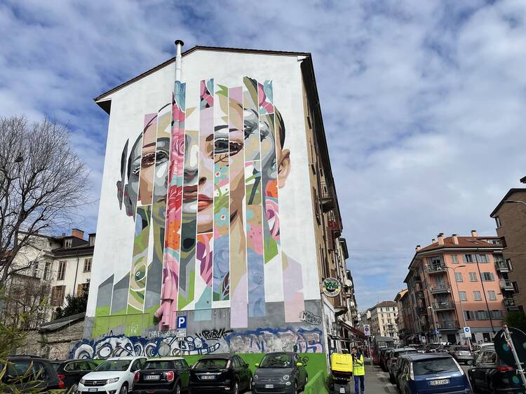 See brilliant street art in Quartiere Isola
