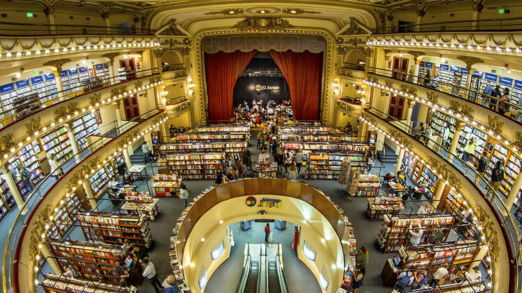 Get lost in Ateneo Grand Splendid bookstore