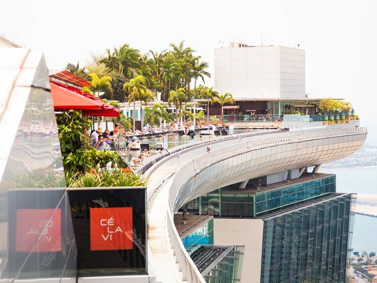Take in incredible skyline views at CÉ LA VI