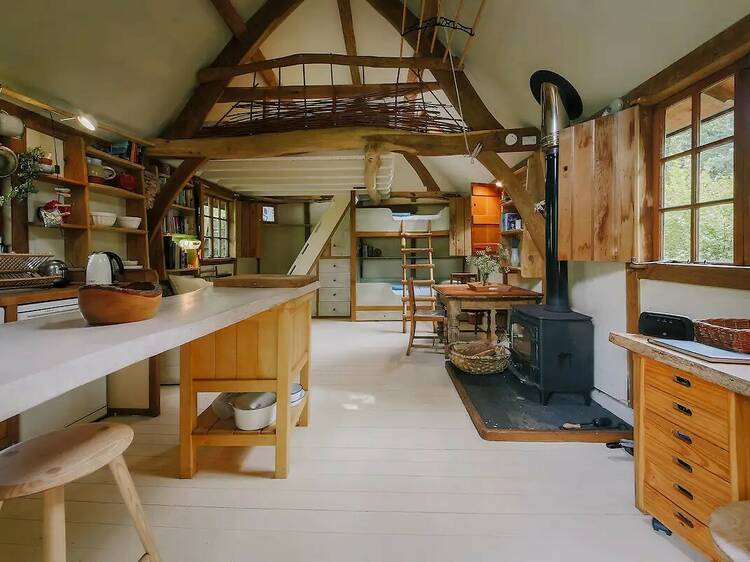 The riverside cabin in Cornwall 