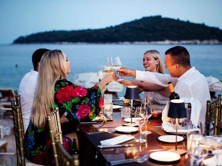 Indulge your senses at Dubrovnik’s Banje Beach Restaurant