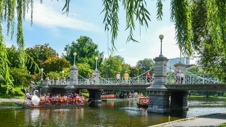 Stroll Boston Common and the Public Garden