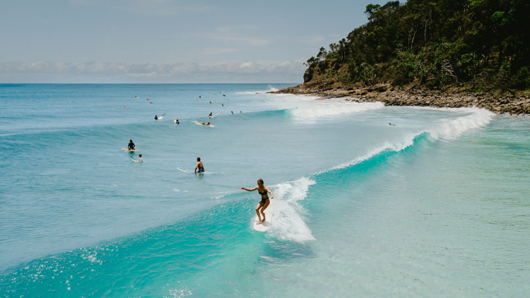 Go surfing in Noosa
