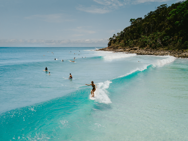 Go surfing in Noosa