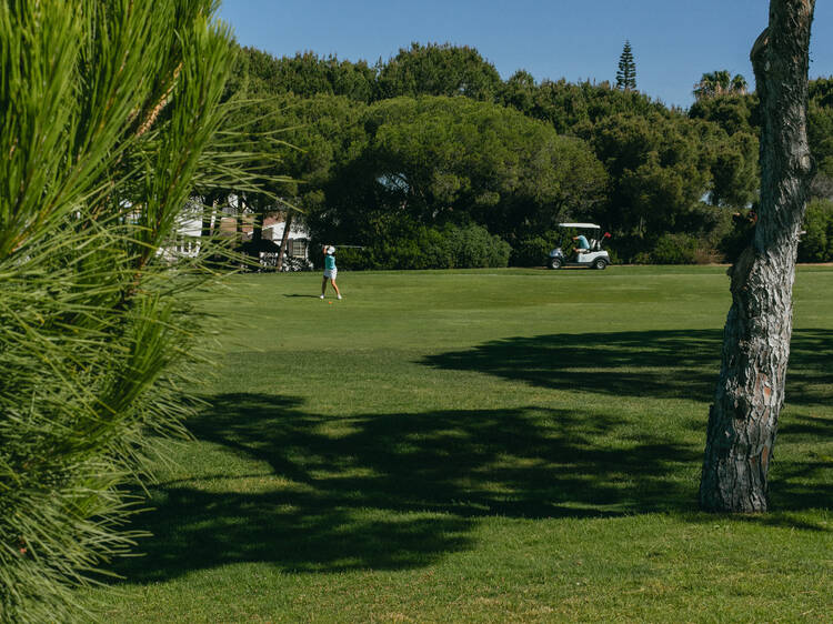 Play a bit of golf