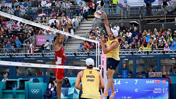 Beach volleyball in Paris 2024 Olympics