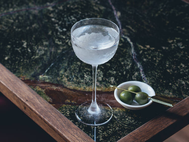 House Martini at Caretaker's Cottage.