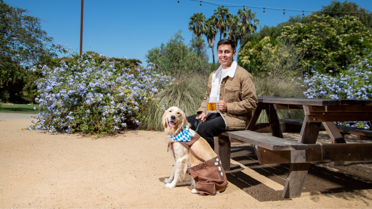 Spend time with your dog at the South Coast Botanic Garden