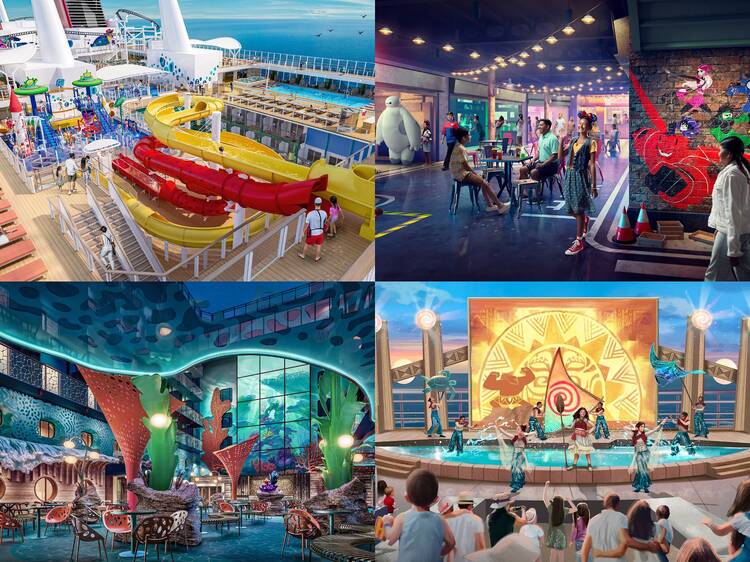 Here’s a sneak peek into the 7 themed zones on the Disney Adventure cruise sailing from Singapore