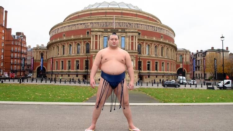See some real life sumo wrestling for only the second time ever in the UK