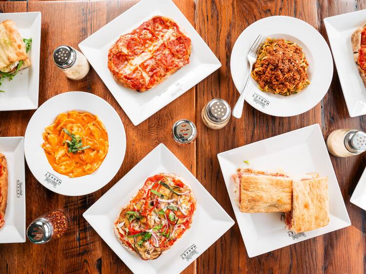 Roman-style pizzas, pastas and other Italian favorites come to Time Out Market Chicago Roman-style pizzas, pastas and other Italian favorites come to Time Out Market Chicago