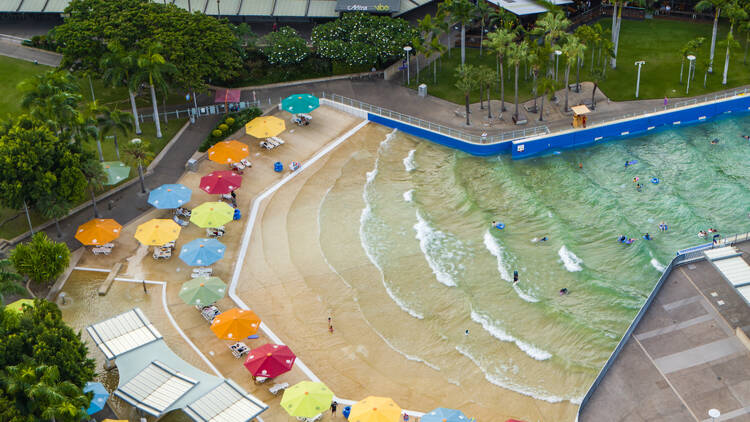 Soak up the sun at Darwin Waterfront Precinct Soak up the sun at Darwin Waterfront Precinct
