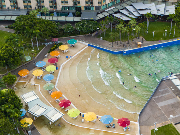 Soak up the sun at Darwin Waterfront Precinct Soak up the sun at Darwin Waterfront Precinct