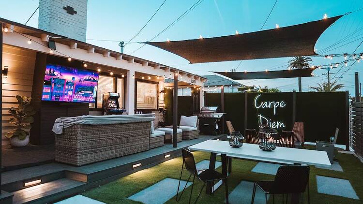 An entertainment pad in Inglewood