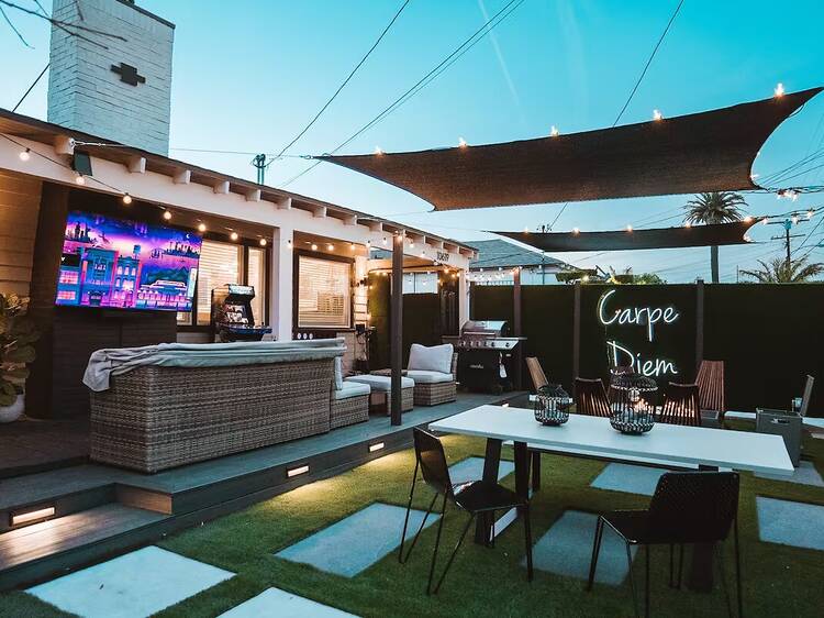 An entertainment pad in Inglewood