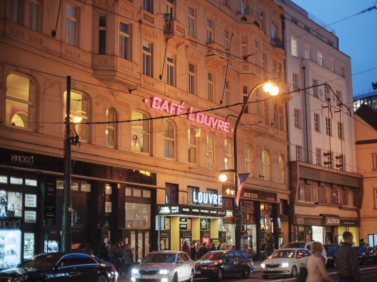Travel back in time at Café Louvre