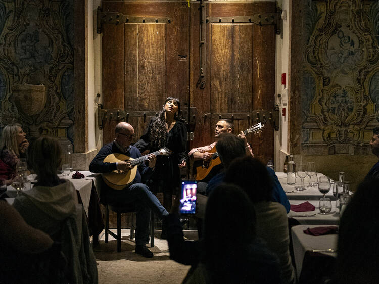 Listen to Fado at Mesa de Frades