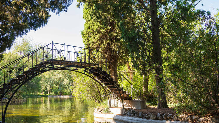 Stroll through the romantic El Capricho park