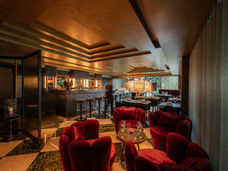This intimate new Kings Cross bar bleeds old-world charm with high-end art, marble décor and Euro vibes