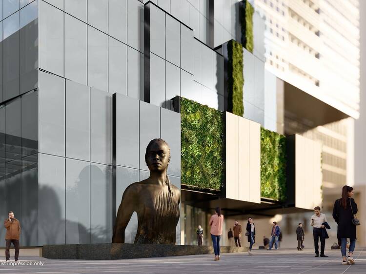 A striking new 5.5-metre sculpture celebrating First Nations women is coming to Sydney's harbourside A striking new 5.5-metre sculpture celebrating First Nations women is coming to Sydney's harbourside