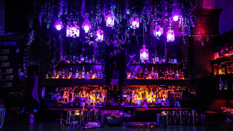Sip spooky potions at Black Lagoon
