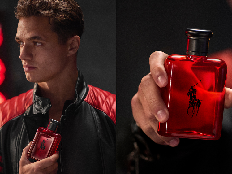 F1 driver Lando Norris is dropping by this race-themed Ralph Lauren Fragrances pop-up in Singapore
