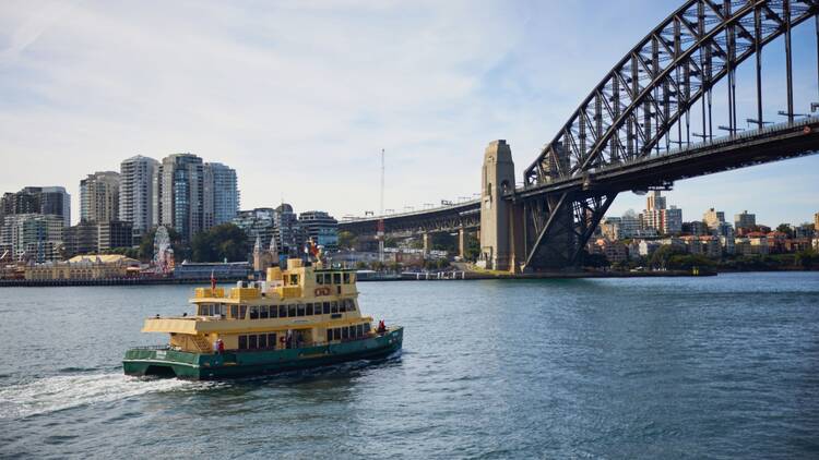 Ride the iconic Manly Ferry
