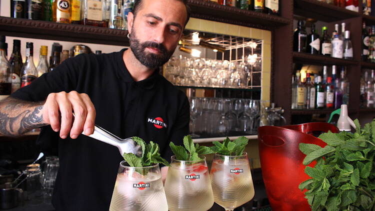 Terrazza MARTINI a la plaça del Sol