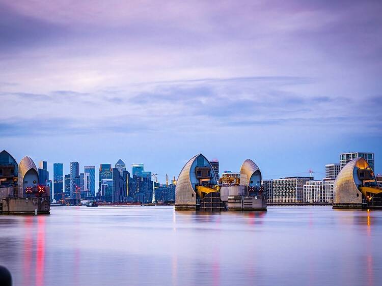 The London area that is most at risk of being abandoned due to flooding