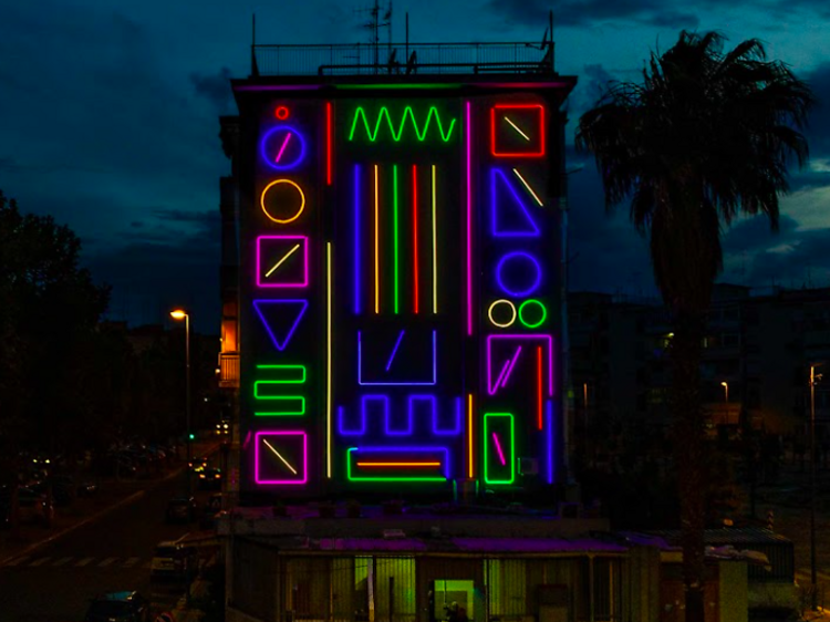Nou Barris es converteix en gran un museu a l’aire lliure durant tres mesos amb murals, escultures i obres lumíniques Nou Barris es converteix en gran un museu a l’aire lliure durant tres mesos amb murals, escultures i obres lumíniques