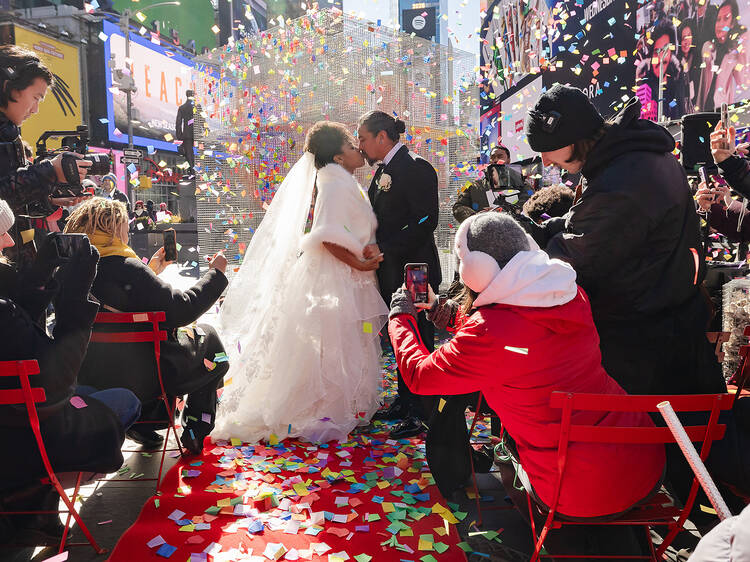 You can pop the question on a massive billboard or say 'I do' in the middle of Times Square—here’s how You can pop the question on a massive billboard or say 'I do' in the middle of Times Square—here’s how