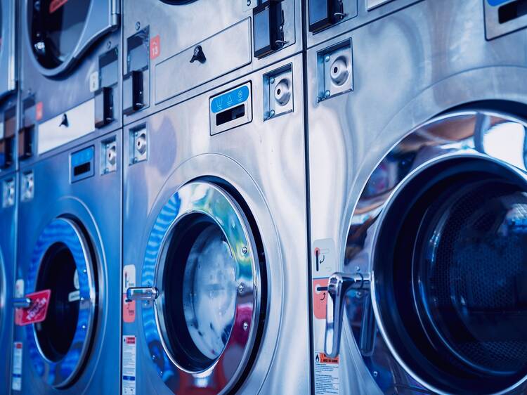 One of the city’s coolest new art shows is hidden inside an East Village laundromat