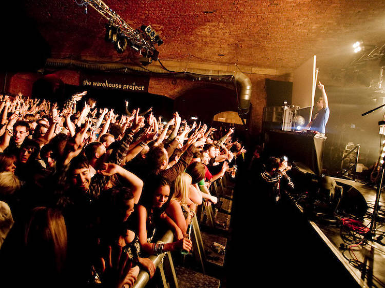 Have a big one at the Warehouse Project