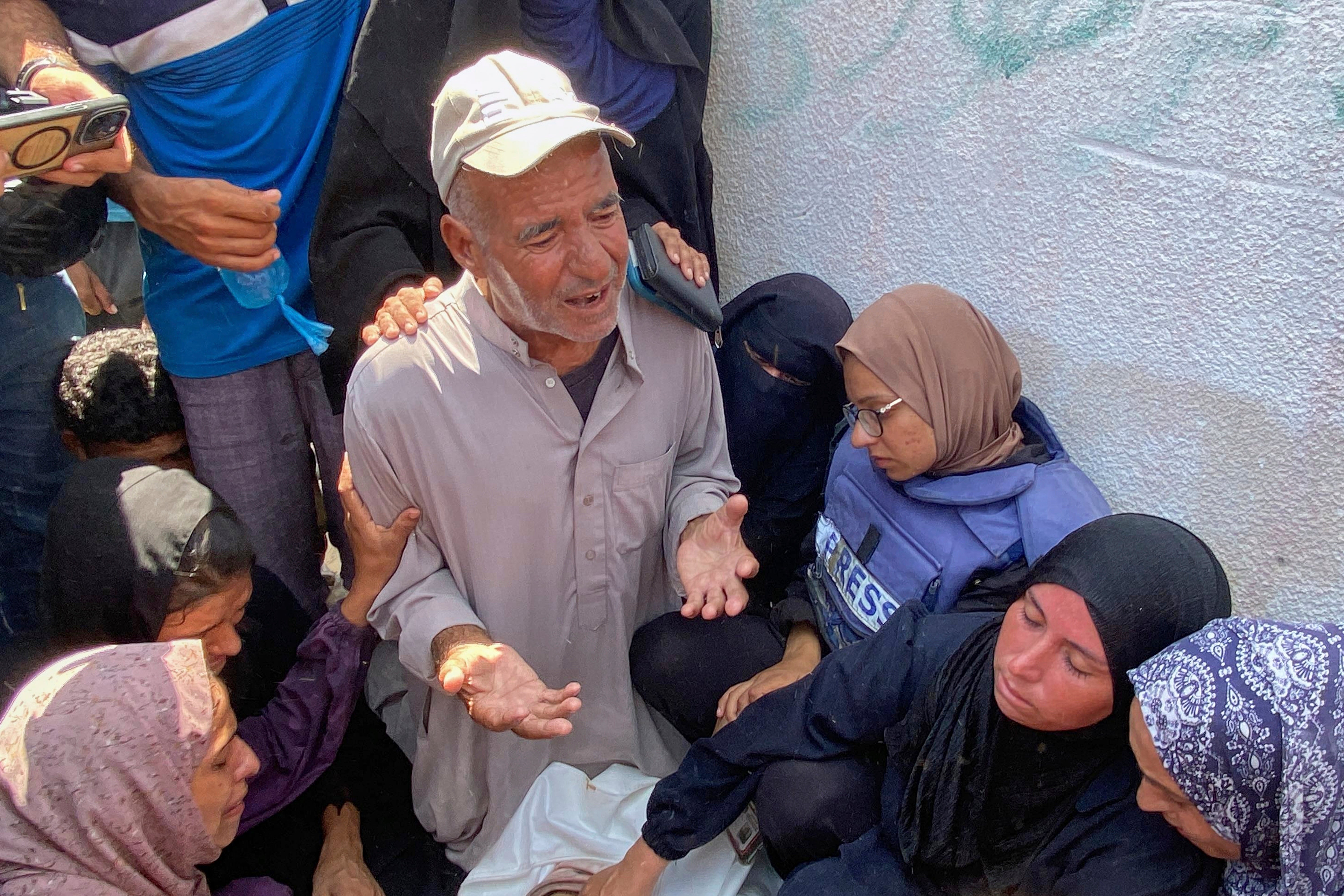 ‘This is a loss, not just for me, but for all of Gaza because she was so beloved,’ said Riyad Daqqa of his daughter Maryam