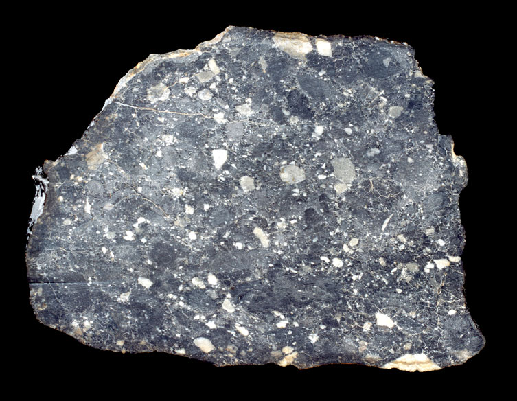 Museum lunar meteorite specimen